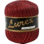 Fil Lurex - rouge - 25 g