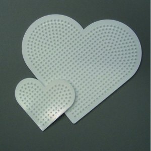 Assiette perle Nabbi 16 / 8 cm - blanc 2 pcs. mélanger le coeur Assiette perle Nabbi 16 / 8 cm - blanc 2 pcs. mélanger le coeur