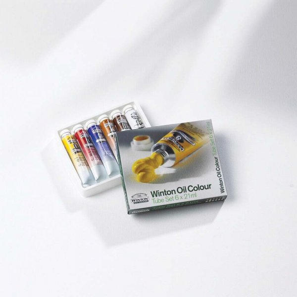 Peinture à l\\\'huile W&N Winton - set 6x21 ml