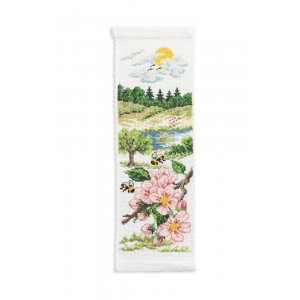 Kit de broderie Minivepa - Abeilles à la recherche de nectar Kit de broderie Minivepa - Abeilles à la recherche de nectar