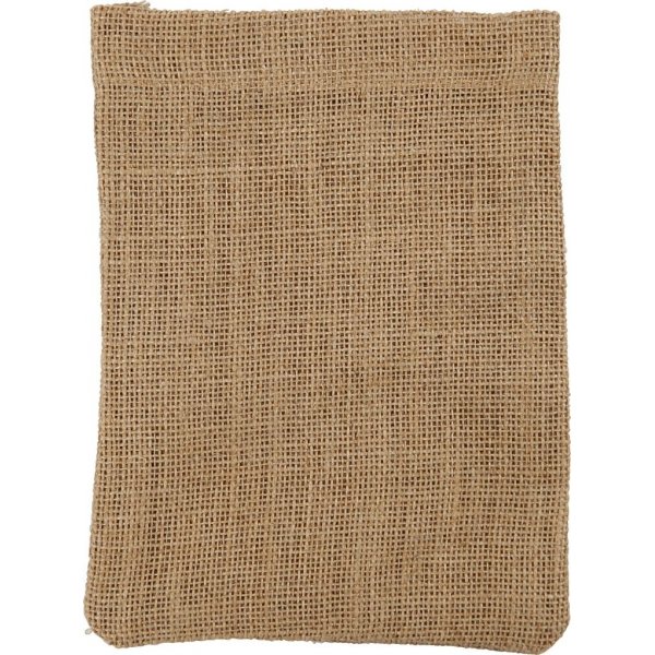 Sacs en jute - marron - 15 x 20 cm - 4 pcs