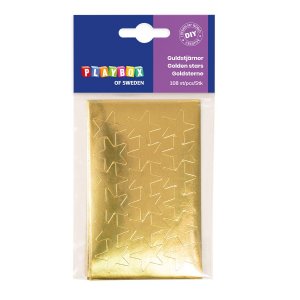 Étoiles dorées 108 pcs 25 mm Étoiles dorées 108 pcs 25 mm
