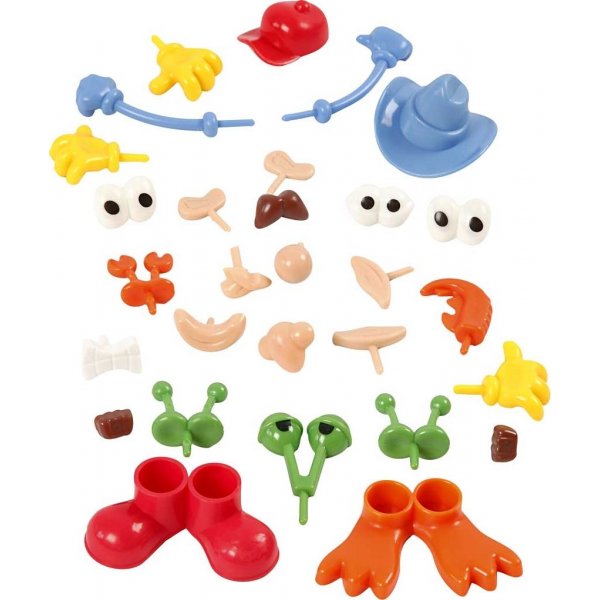Parties du corps - couleurs mlanges - 26 pcs