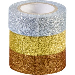 Ruban pailleté (paquet de 3) Ruban pailleté (paquet de 3)