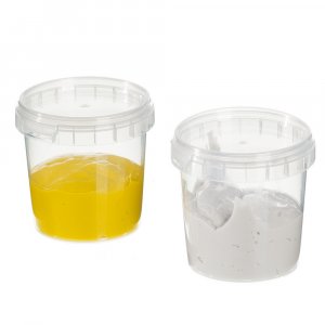 Pâte à modeler silicone - blanc/jaune 100 g + 100 g 2 composants Pâte à modeler silicone - blanc/jaune 100 g + 100 g 2 composants