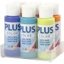 Peinture Plus Color Hobby - colore - 6 x 60 ml