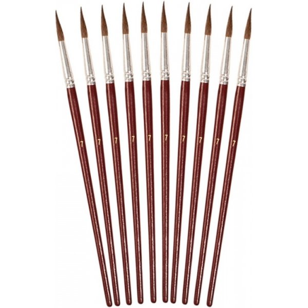 Pinceau aquarelle n. 7  10 pices