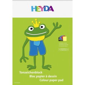 Bloc de papier coloré A3 130 g - 10 pages Bloc de papier coloré A3 130 g - 10 pages
