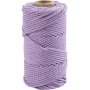 Fil macram, violet, 55 m