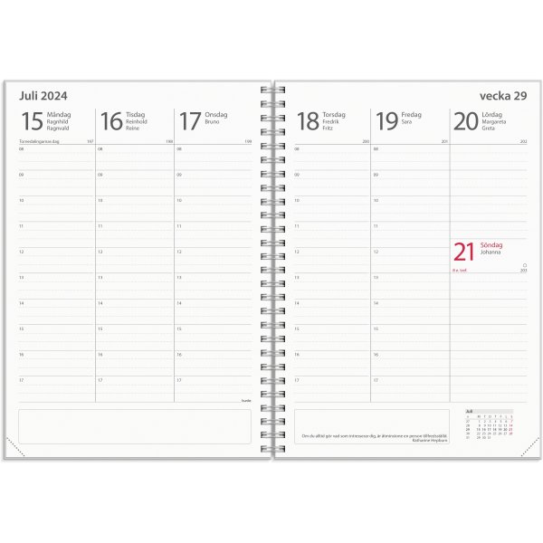 Calendrier 24/25 tude - A5 - Velours