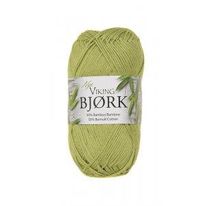 Fil Viking Bouleau 50g - Vert clair (537) Fil Viking Bouleau 50g - Vert clair (537)