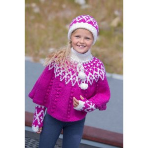 Patron tricot - Poncho, bonnet et cache-c?ur Patron tricot - Poncho, bonnet et cache-c?ur