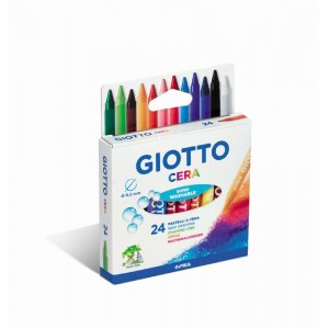 Crayons de cire Giotto Cera - paquet de 24 Crayons de cire Giotto Cera - paquet de 24