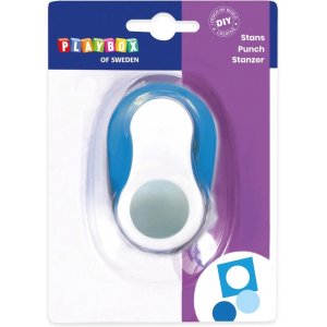 Cercle de perforation 2,5 cm - Bleu/blanc Cercle de perforation 2,5 cm - Bleu/blanc
