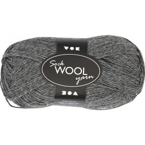 Fil à chaussettes - gris foncé - 50 g Fil à chaussettes - gris foncé - 50 g