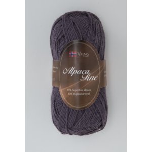 Fil Viking Alpaca Fine 50g - Violet (669) Fil Viking Alpaca Fine 50g - Violet (669)