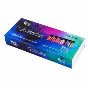 Coffret aquarelle PINK Gallery - Carton 24 x 10 ml
