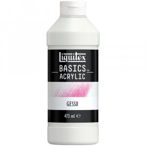 Mdium Acrylique - Additifs Liquitex Basics - Flacon 473 ml - Gesso