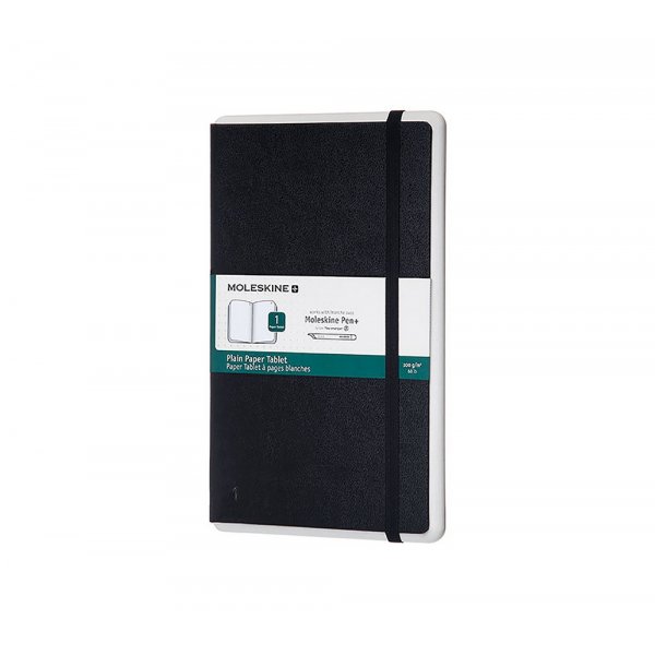 Tablette papier P+ Large Blank - Noir Tablette papier P+ Large Blank - Noir