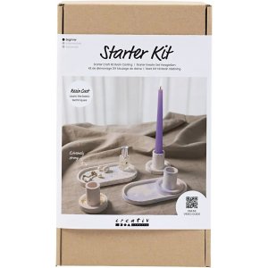 Start DIY Kit Moulage en résine, Bougeoirs et plateaux Start DIY Kit Moulage en résine, Bougeoirs et plateaux