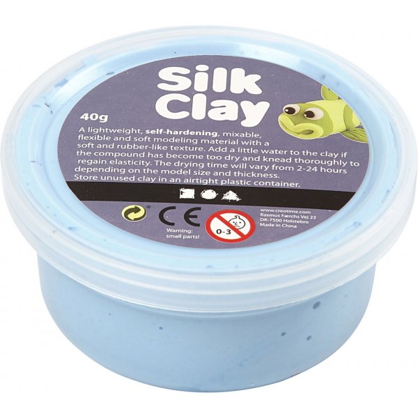 Silk Clay - bleu fluo - 40 g
