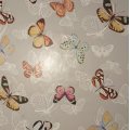Image client Papillons en toile cirée - Gris