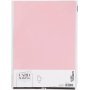 Carton - rouge clair - A4 - 10 pcs