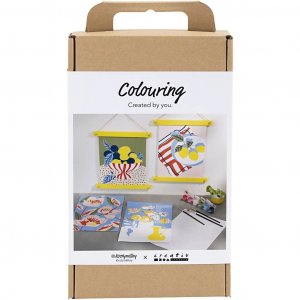 Kit DIY - Coloriage par numéros avec acrylique Kit DIY - Coloriage par numéros avec acrylique