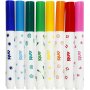 Encre pour tampon - couleurs mlanges - 8 pcs