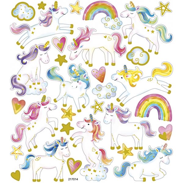 Autocollants - licorne Autocollants - licorne