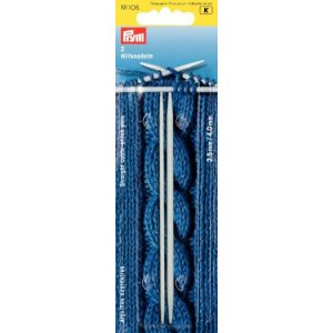 Aiguilles à tresser aluminium 2 pcs Aiguilles à tresser aluminium 2 pcs