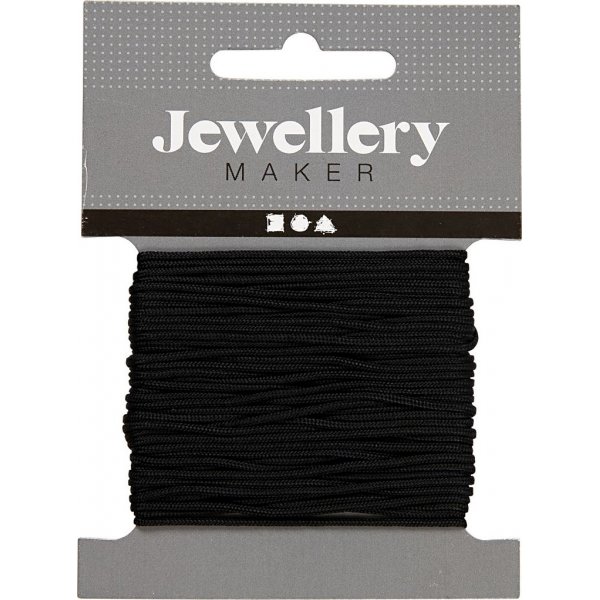 Cordon  nouer - noir - 10 m