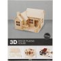 Figurine de chantier 3D - Maison avec terrasse
