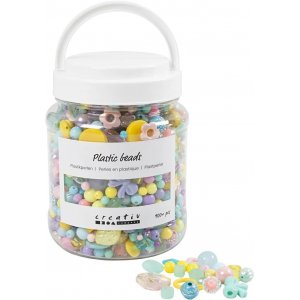 Perles classiques, couleurs mélangées, 700 ml Perles classiques, couleurs mélangées, 700 ml
