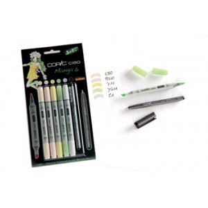 Coffret Copic Ciao 5+1 - Manga 6 Coffret Copic Ciao 5+1 - Manga 6