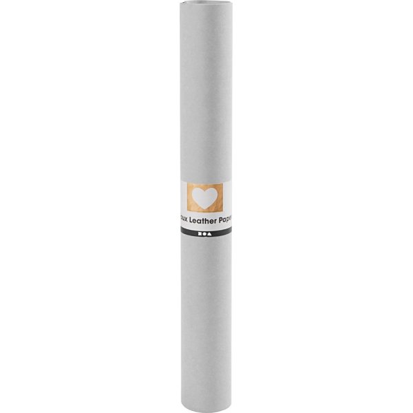 Papier cuir - gris - uni - 1 m Papier cuir - gris - uni - 1 m