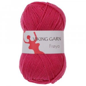 Fil Viking Fröya 50g - Rose (263) Fil Viking Fröya 50g - Rose (263)