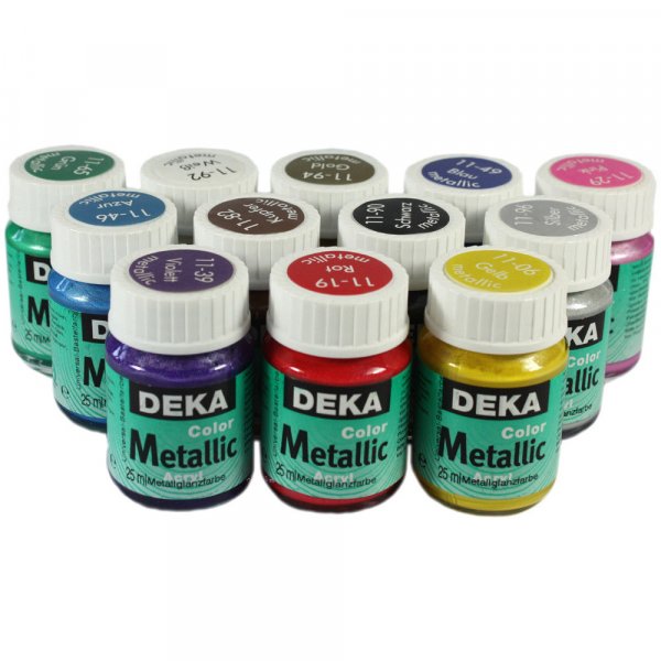 Peinture de loisirs Deka Colormetallic 25 Ml