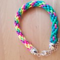 Image client Fil à tisser satin 2 mm - 50 mètres - couleur arc-en-ciel