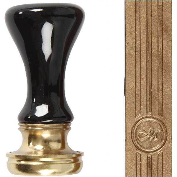 Vernis et sceau - or