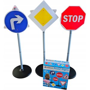 Panneaux de signalisation XXL, lot de 6 panneaux de 72 cm - Alldoro