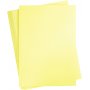 Carton color - jaune clair - A2 - 180 g - 100 feuilles