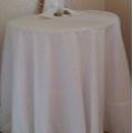 Image client Tissu en coton / Tissu pour draps / Tissu tout usage - Code couleur: 001 - blanc - 150cm
