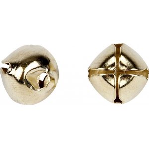 Cloches - or - 18 pcs - Ø8/10/13 mm Cloches - or - 18 pcs - Ø8/10/13 mm