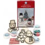 Set de bricolage - Bonhomme de neige et sapin de Nol