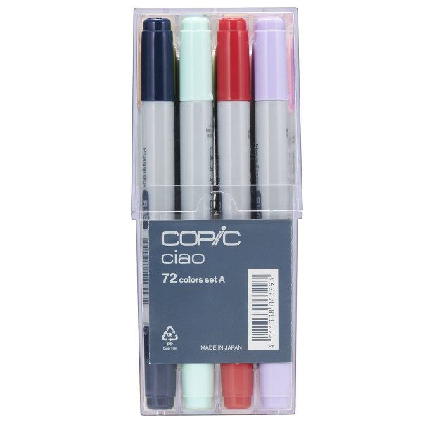 Coffret Copic Ciao - 72 stylos - Coffret A Coffret Copic Ciao - 72 stylos - Coffret A