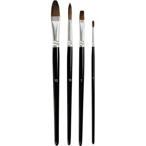 Pinceaux aquarelle - non. 1-7-10 - Arbres courts Pinceaux aquarelle - non. 1-7-10 - Arbres courts