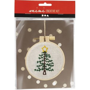 Mini Kit DIY Broderie - Sapin de Noël Mini Kit DIY Broderie - Sapin de Noël