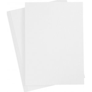 Carton coloré - blanc - A4 - 180 g - 20 feuilles Carton coloré - blanc - A4 - 180 g - 20 feuilles