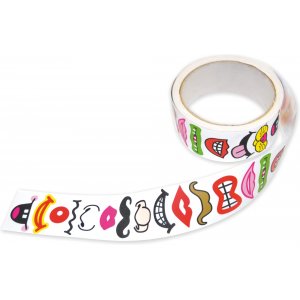 Autocollants sur rouleaux bouches et nez - 1000 pcs Autocollants sur rouleaux bouches et nez - 1000 pcs